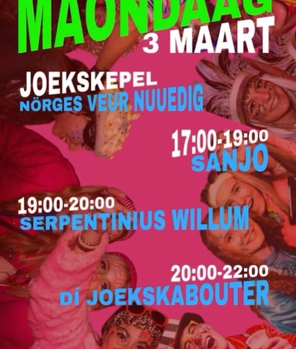 Placeholder for AGENDA Maandagprogamma Locomotief