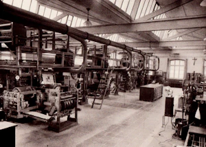 Placeholder for 1947 rotatiepers diepdruk machine door de duitser meegenomen maar later terugbezorgd