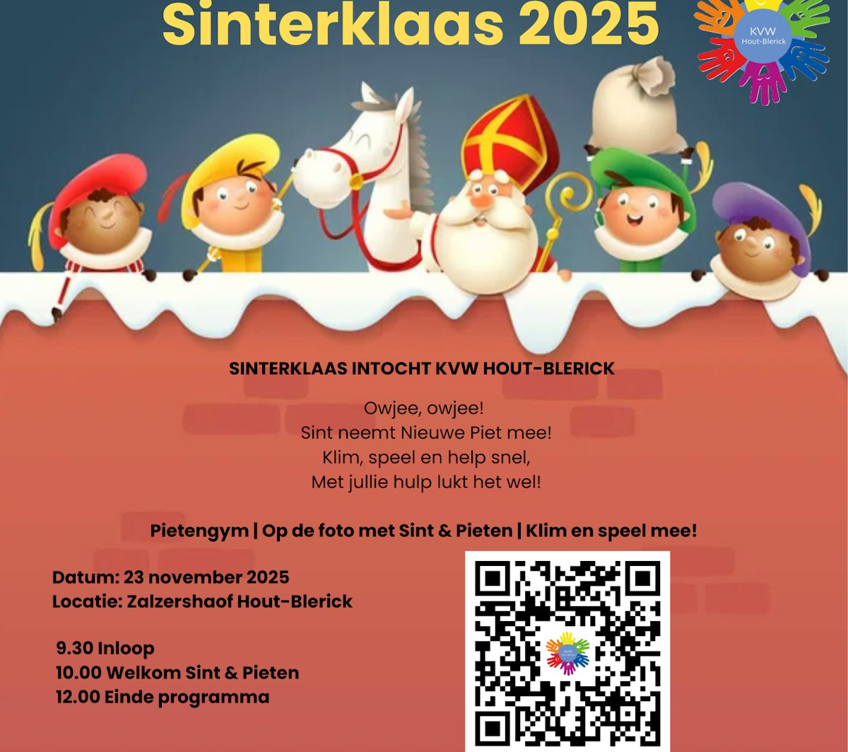 KVW Hout Blerick Sinterklaas