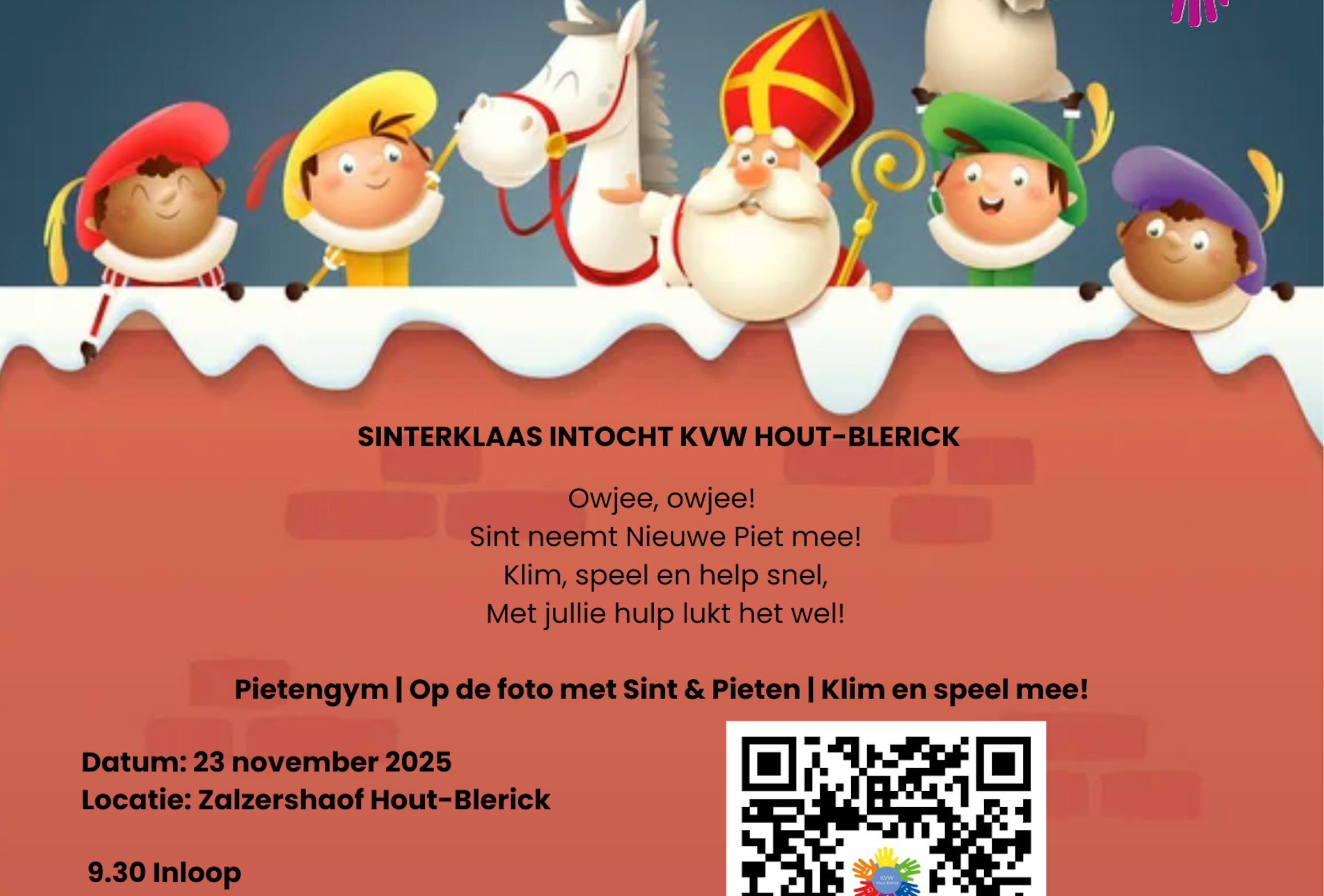 KVW Hout Blerick Sinterklaas