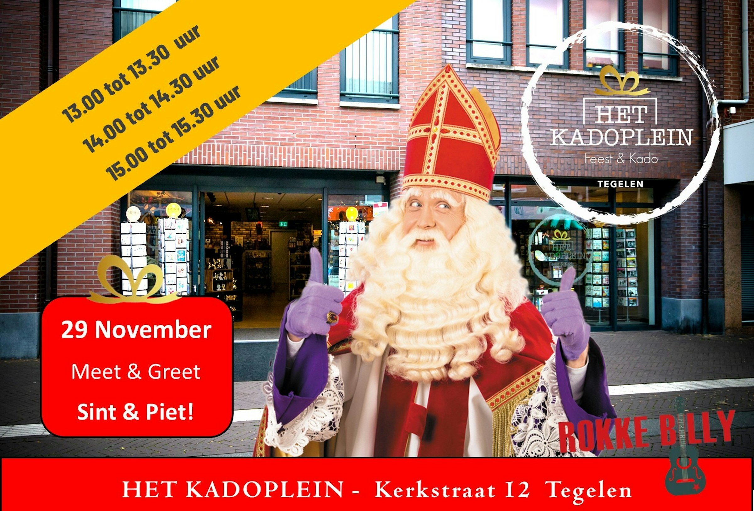 Sinterklaas Flyer 2025 liggend