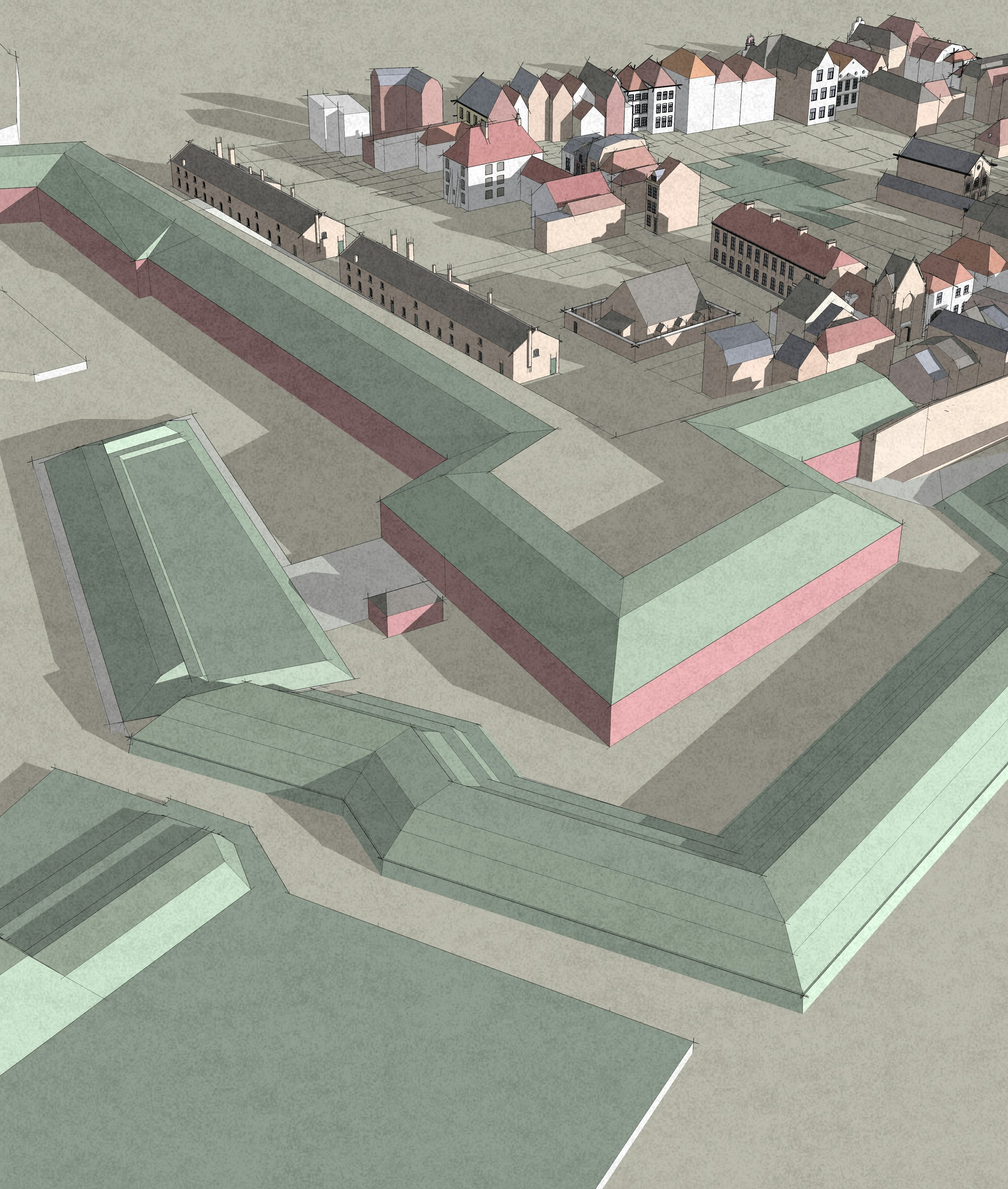 Stadsmuur Maaskade 1