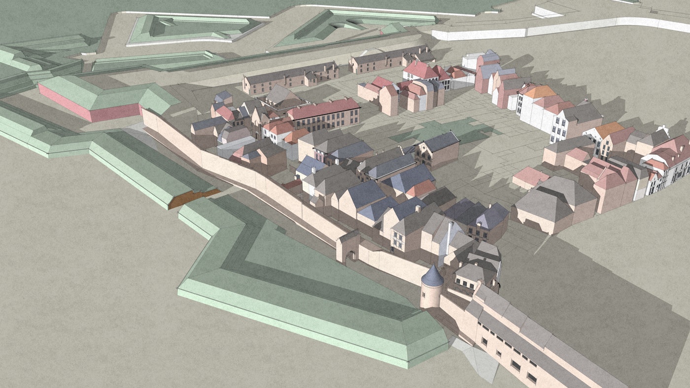 Stadsmuur Maaskade 2