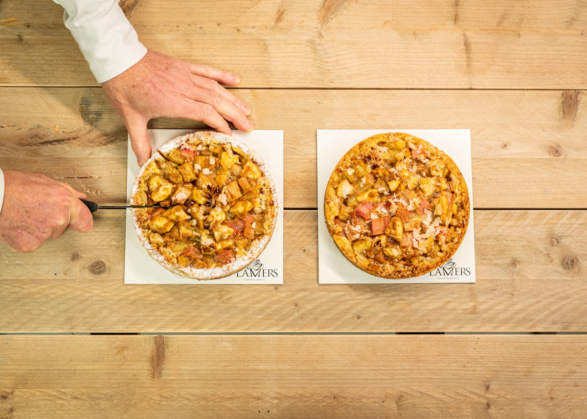 Lamers Rabarber vlaai