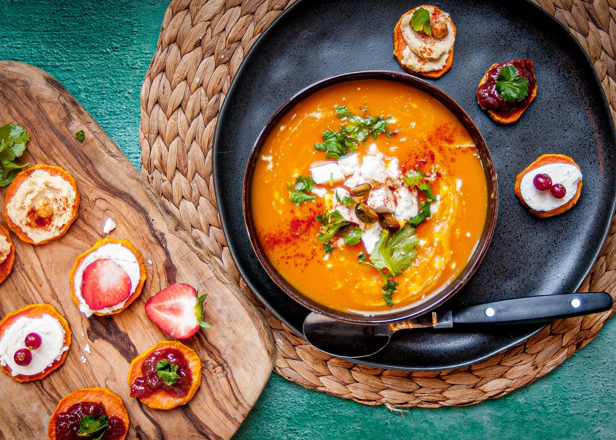 Zoete aardappel gerecht 1