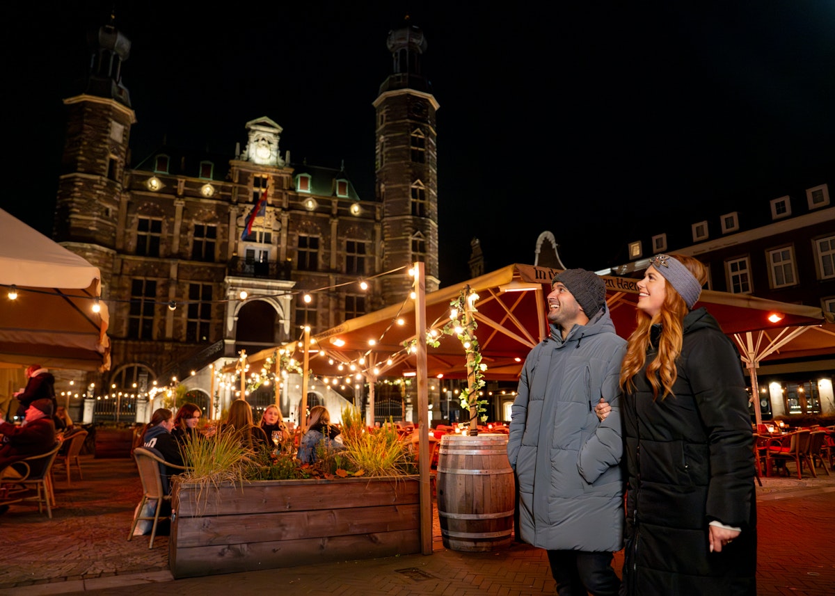 Venlo By Night historisches Rathaus2