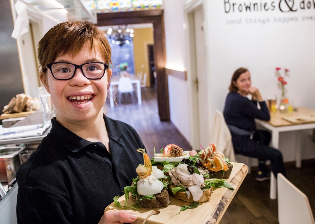 Winter lunch Brownies Downies