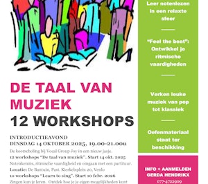 Placeholder for 25 5 Flyer DE TAAL VAN MUZIEK 12 workshops bij V G JOY