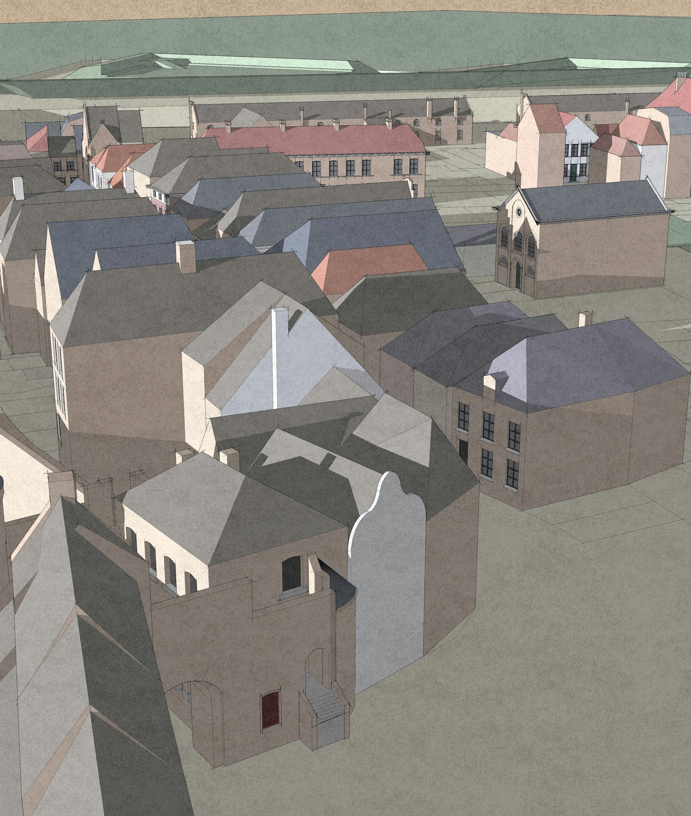 Stadsmuur Maasschriksel 1