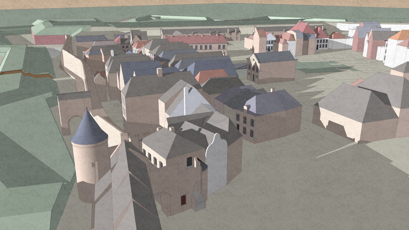 Stadsmuur Maasschriksel 1