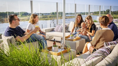 Placeholder for Venlo an der Maas Terrasse Cabillaud Venlo mit Aussicht auf die Maas