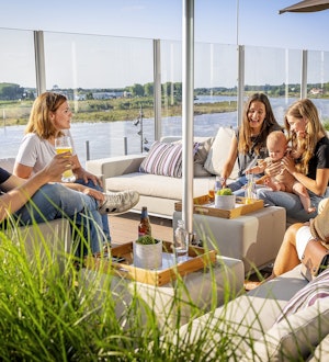 Placeholder for Venlo an der Maas Terrasse Cabillaud Venlo mit Aussicht auf die Maas