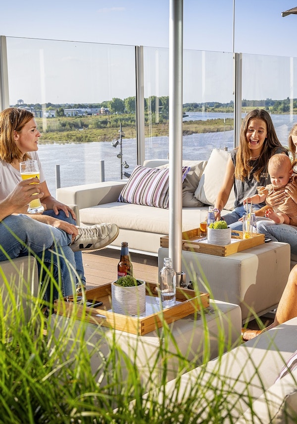 Placeholder for Venlo an der Maas Terrasse Cabillaud Venlo mit Aussicht auf die Maas