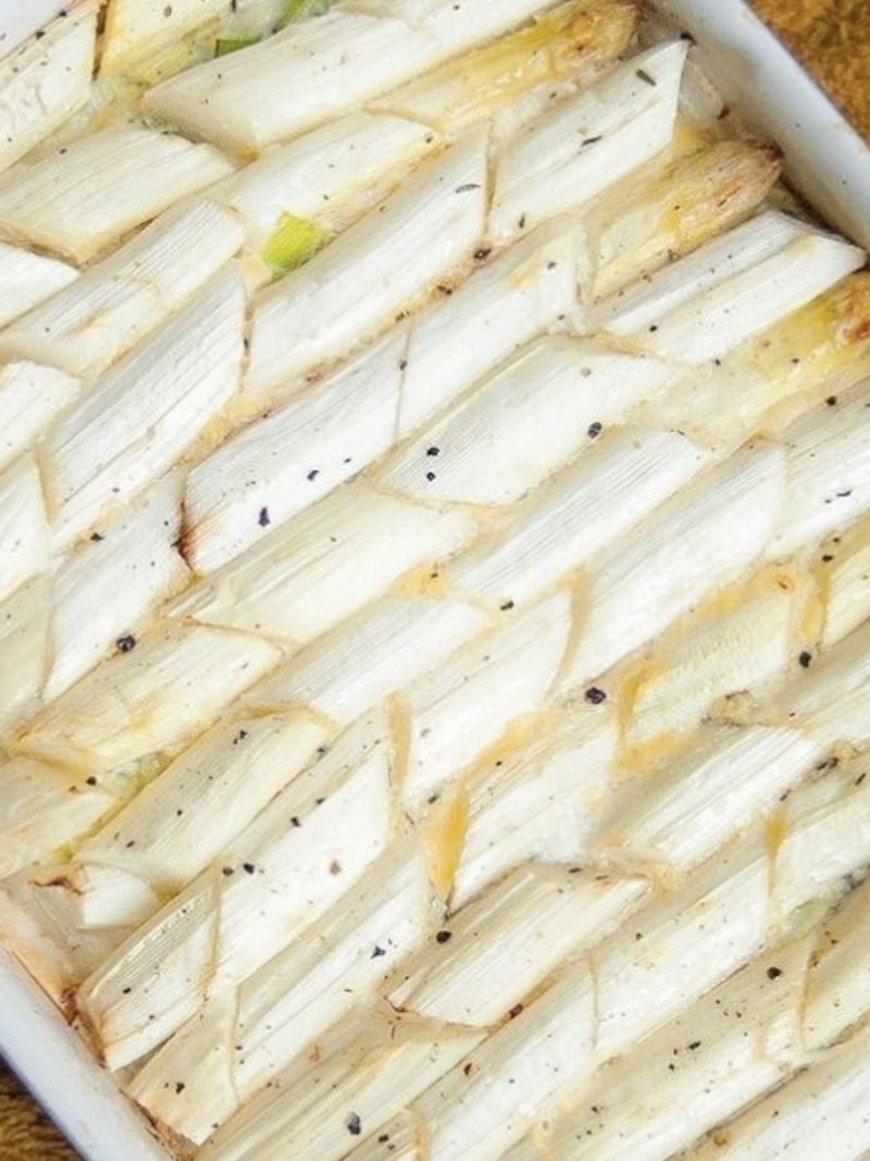 Asperge quiche