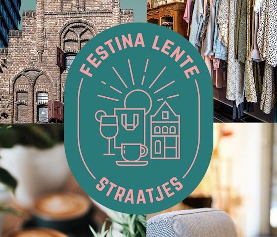 Social post aankondiging festina lente straatjes